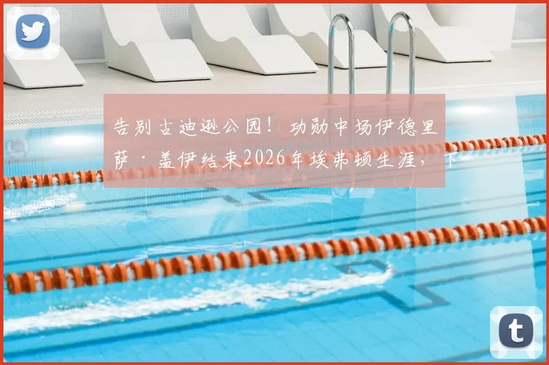 告别古迪逊公园！功勋中场伊德里萨·盖伊结束2026年埃弗顿生涯，下一站去向引关注